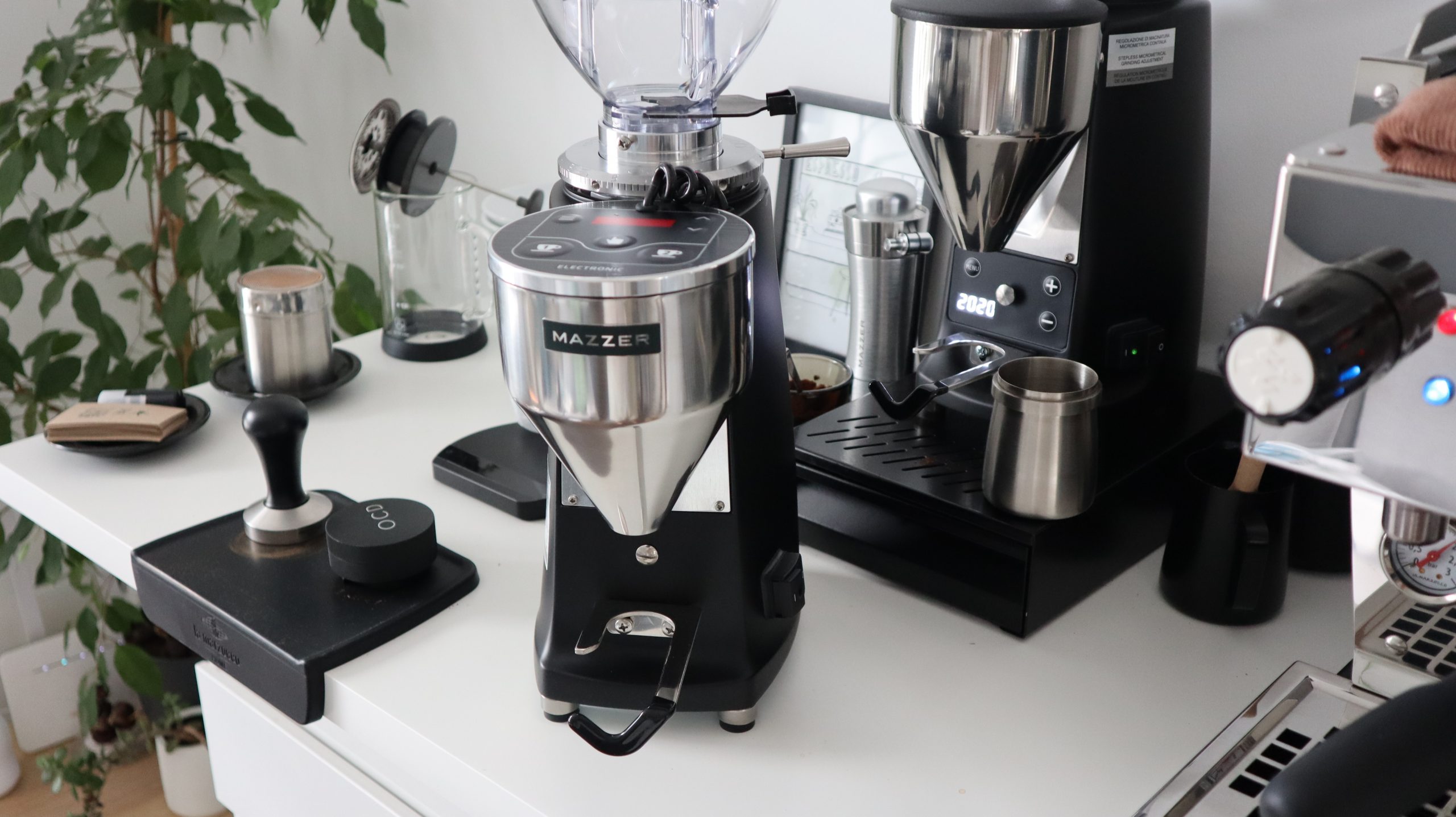 Mazzer Mini Espresso Grinder Coffee Bean Hopper