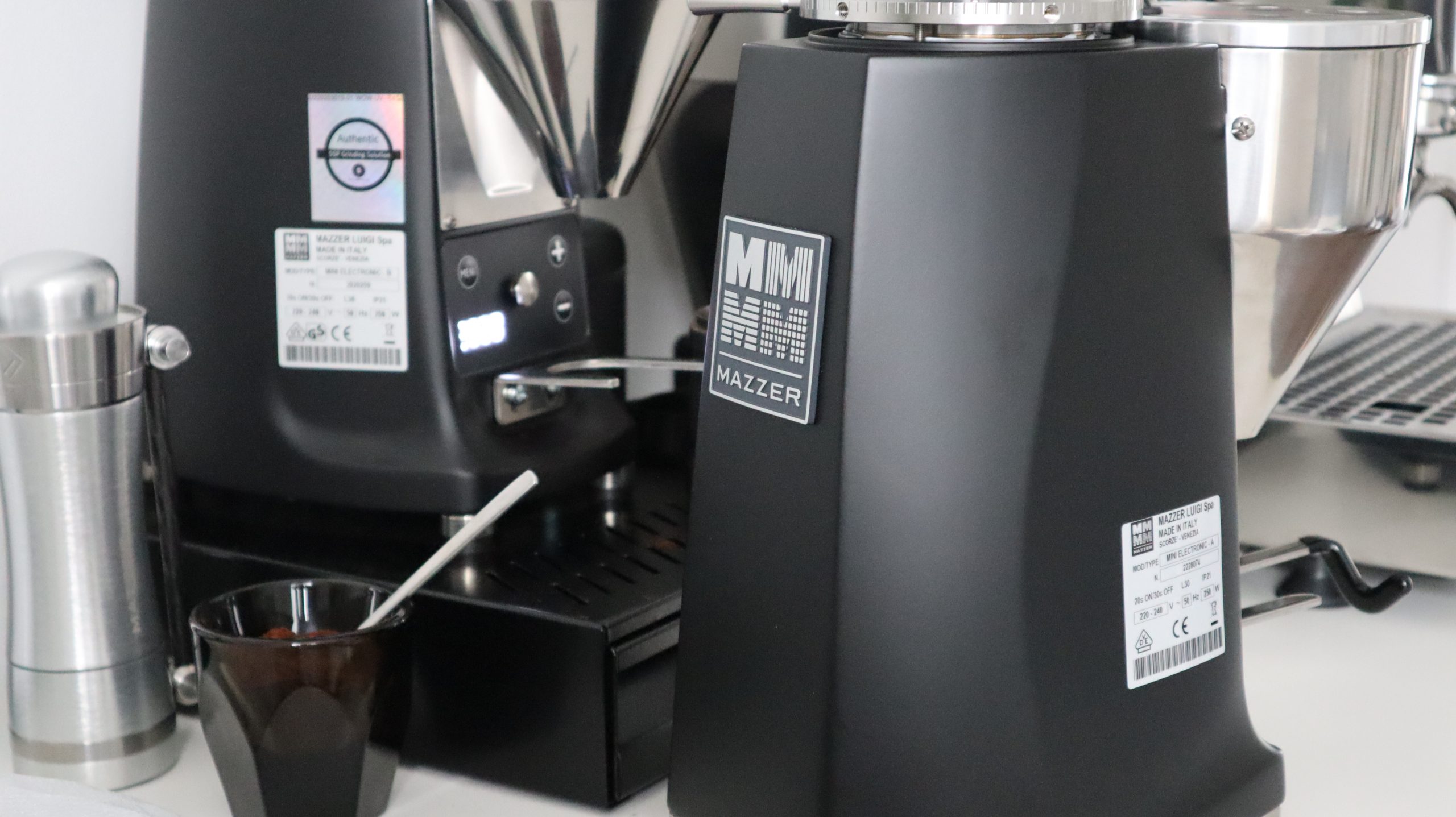 Mazzer Mini Electronic Doserless Espresso Grinder - Type A